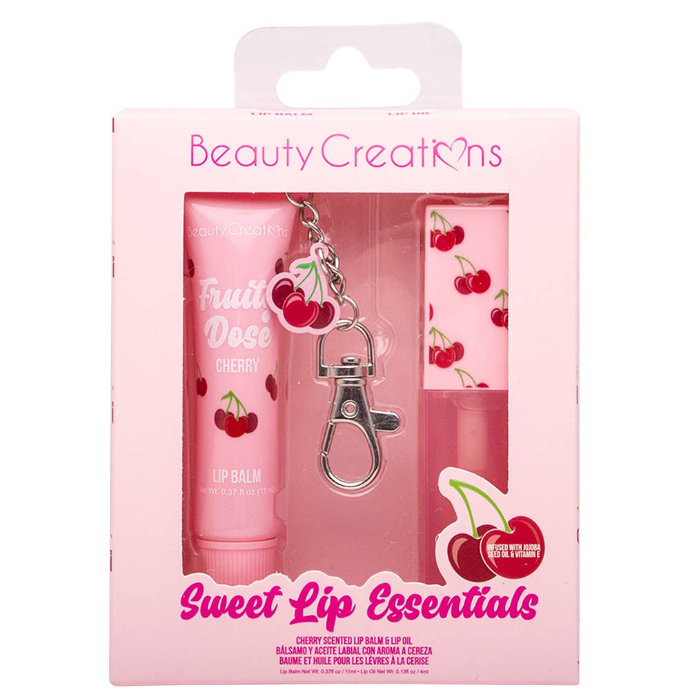 SET ESENCIALES DE LABIOS DULCES BEAUTY CREATIONS CEREZA, SLE 1